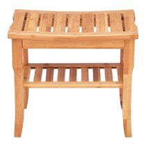 Bamboo Shower Benches You ll Love Wayfair